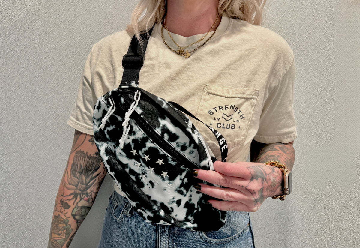 Ink Washed Fanny Pack Crossbody
