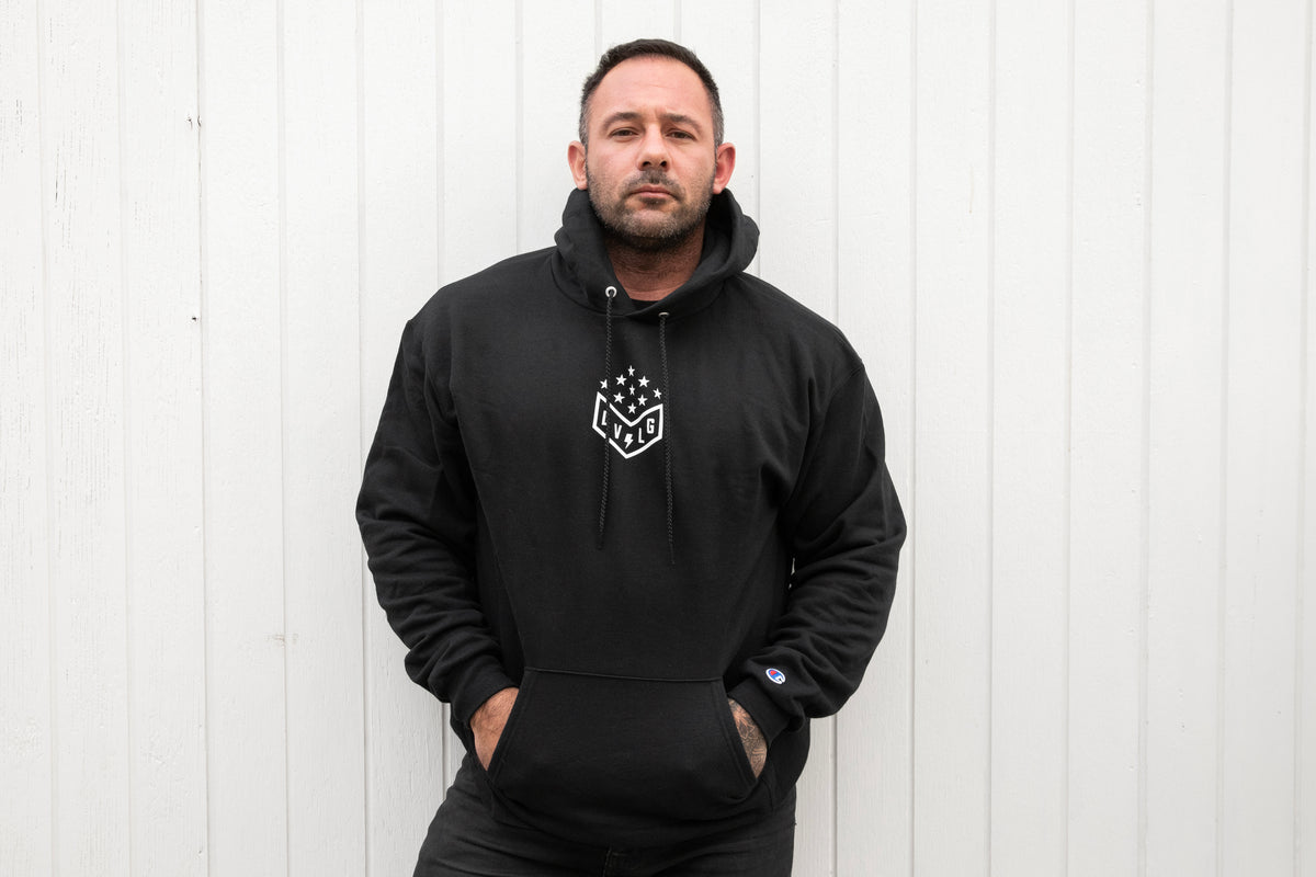 Black Essentials Hoodie