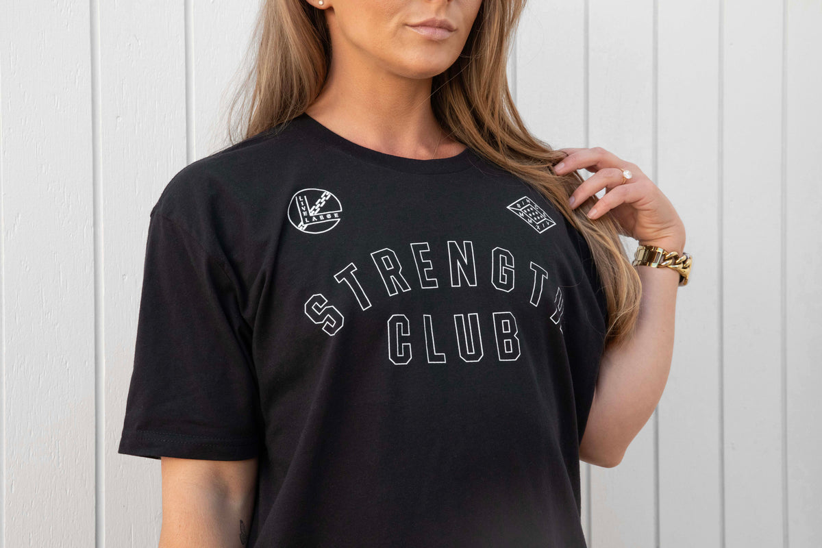 Blackout Strength Club Tee