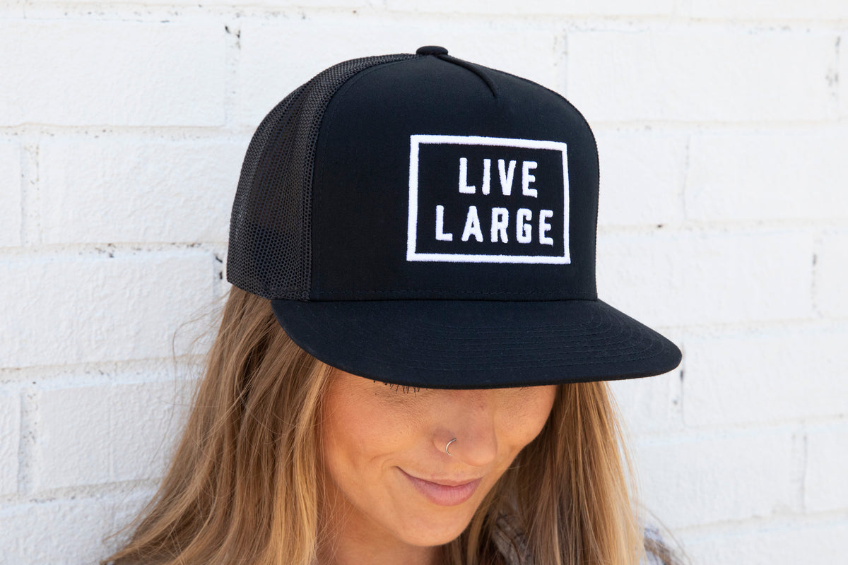 Black Trucker Hat