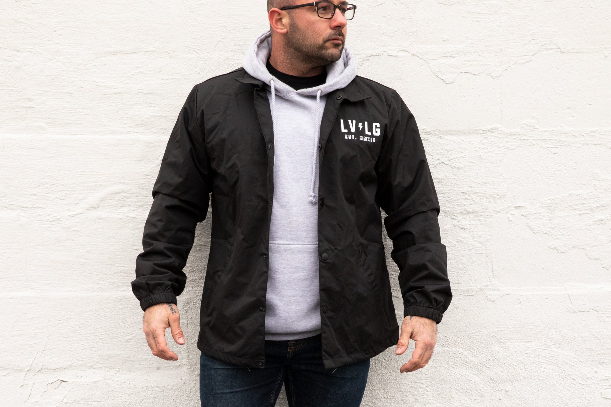 Coaches Jacket – Live Large Fitness